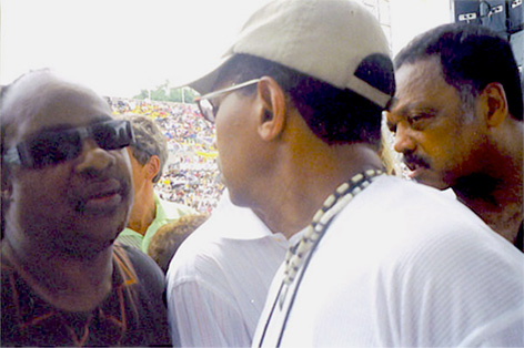 Stevie Wonder, Jupie, Jesse Jackson